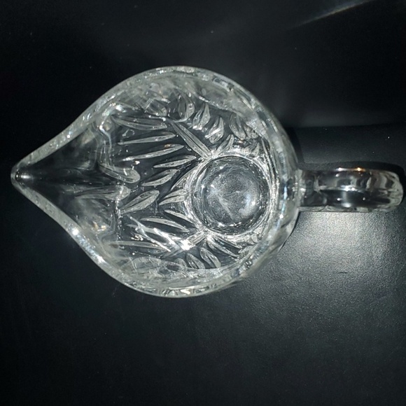diningware home dining leaded crystal clear glass pitcher beautiful - Picture 3 of 5